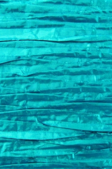 Metallic Tucked Silk Shantung0