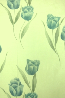 Warp Printed Floral Taffeta1
