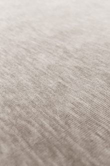 Italian Cotton Jersey in Heather Khaki0