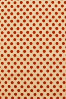 Polka Dotted Flocked Tulle0