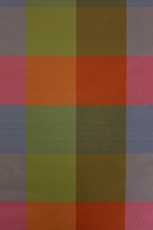 Pure Silk Taffeta Check0