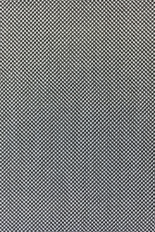 Italian Cotton Chevron Dobby Shirting in Black0