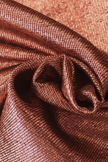 Silk and Polyester Lamé Crepe0