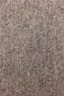 Virgin Wool Felted Knit Tweed0