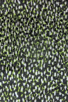 Metallic Silk Blend Jacquard0