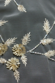 Beaded Embroidered Illusion0