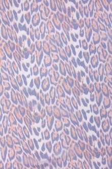 Printed Crinkle Silk Chiffon0