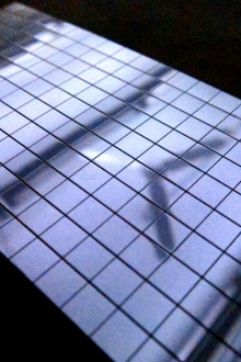 Adhesive Mirror Ball Tile Panel in Midnight0