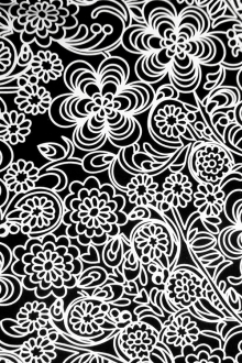 Printed Silk Charmeuse0