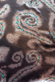 Sparkle Painted Panné Velvet0