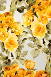 Printed Silk Charmeuse0