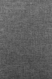Poly Cotton Linen Blend Twill in Smoke Grey0