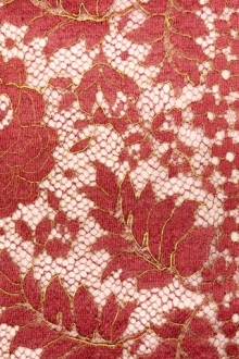 Metallic Chantilly Lace0