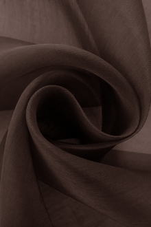 Swiss Cotton Organdy in Brown0