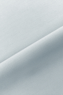 Italian Wool Satin Faille in Ice Blue0
