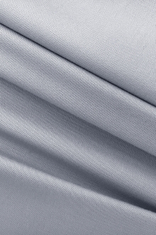 Cotton Blend Stretch Satin Barathea in Powder Blue0