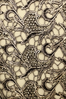Metallic Guipure Lace0