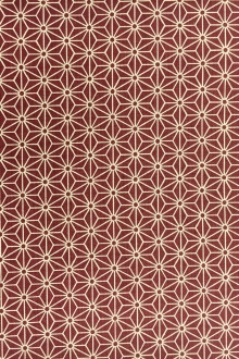 Japanese Printed Midweight Cotton with Geometric Tessellations 0