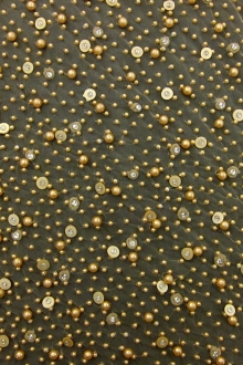 Novelty Beaded Tulle0