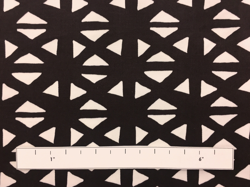 Cotton Lycra Sateen Tribal Print1