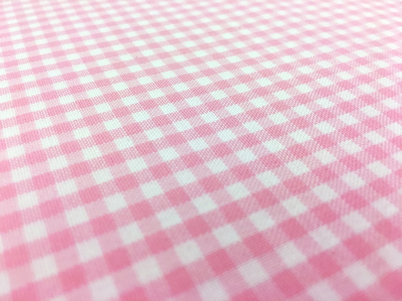 Carolina Cotton Gingham in Candy2