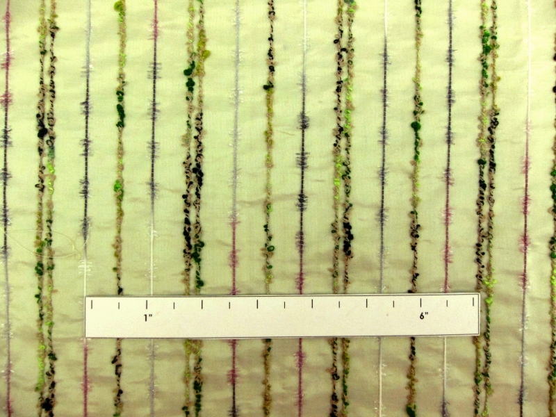 Chenille & Luréx Stripe Taffeta1