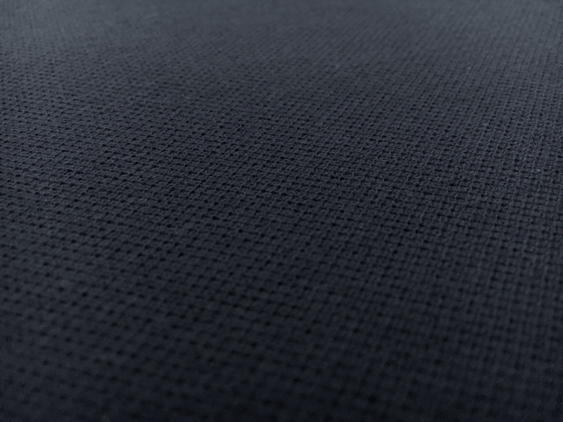 Japanese Cotton Pique Knit in Navy2