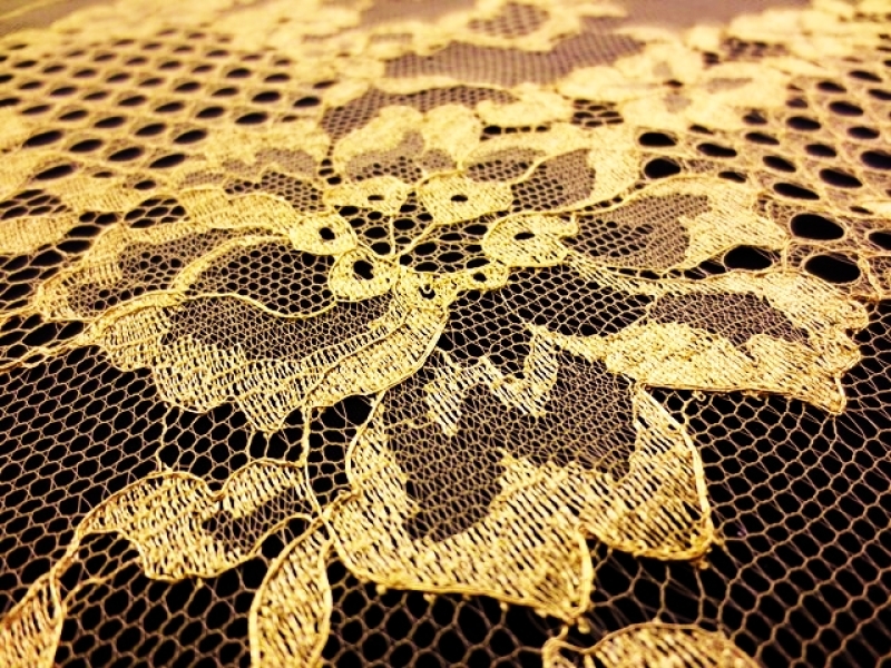Metallic Chantilly Lace2