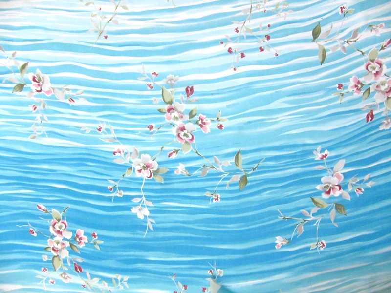 Printed Silk Chiffon0