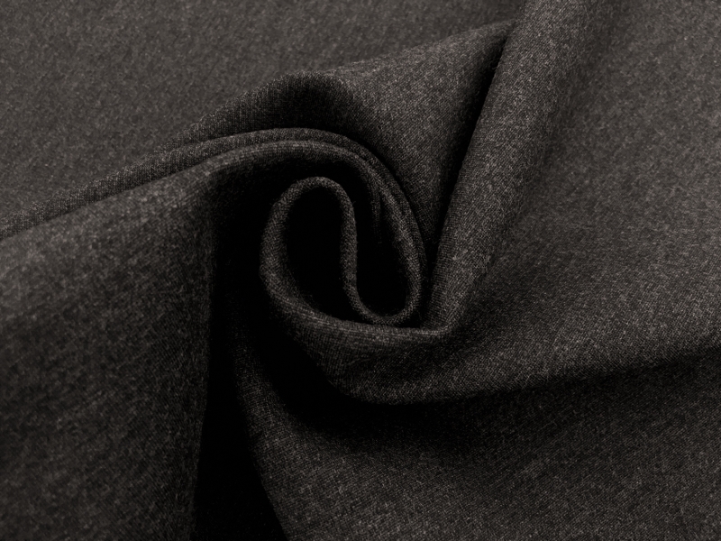 Rayon Nylon Spandex Doubleface Knit in Grey1