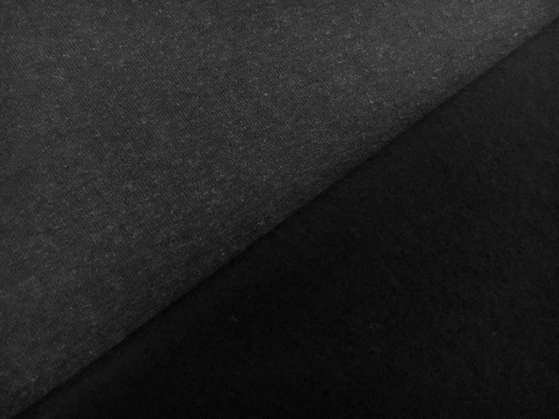 Hemp Organic Cotton Bamboo Sweatshirt Fleece in Black0