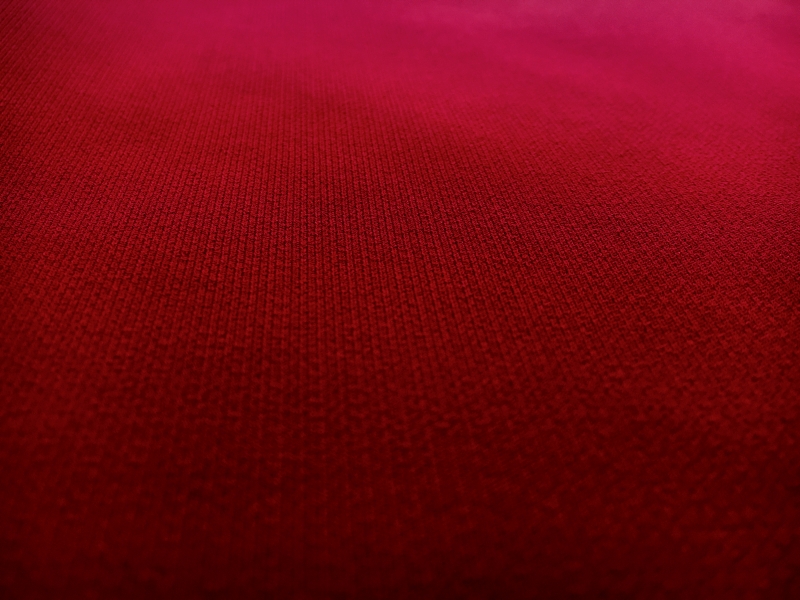 Sponge Crepe in Red1