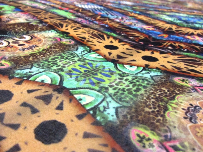 Printed Silk Chiffon2