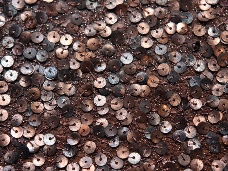 Sequins on Metallic Tulle2