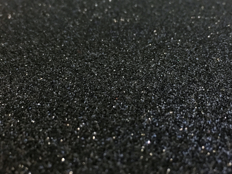 Heat Transfer Polyester Glitter Adhesive in Black1
