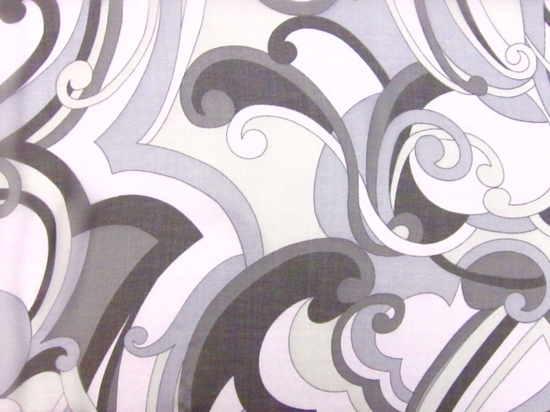 Printed Silk Chiffon0