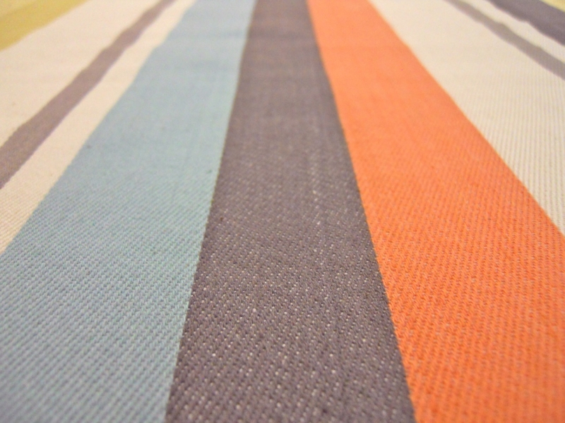 Cotton Woven Stripe in Vintage Multi2