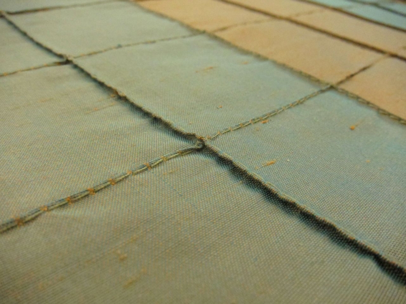 Iridescent Tucked Silk Shantung2