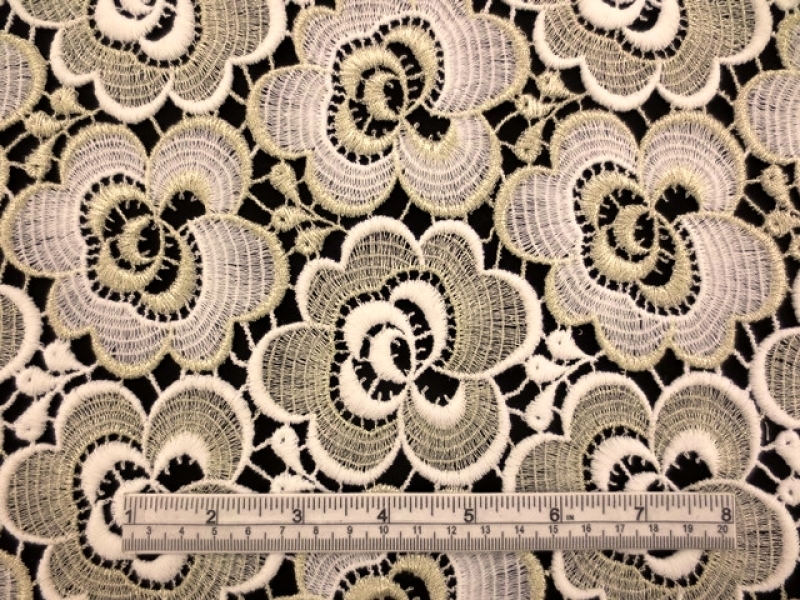 Metallic Guipure Lace1