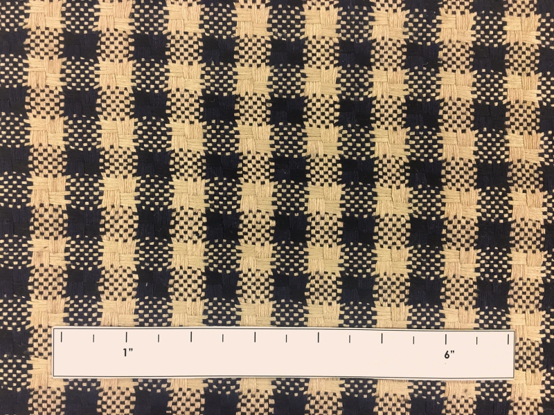 Silk Tweed With Check Pattern1
