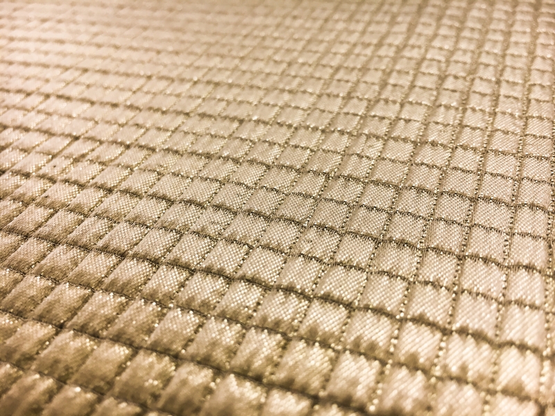 Matelassé with a Grid Pattern0