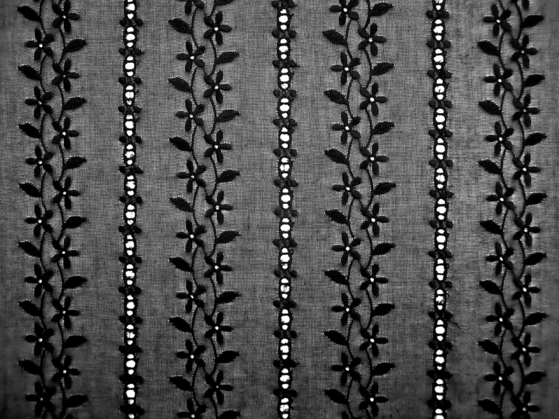 Swiss Cotton Voile Eyelet0