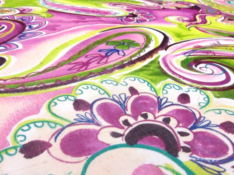 Printed Silk Chiffon2