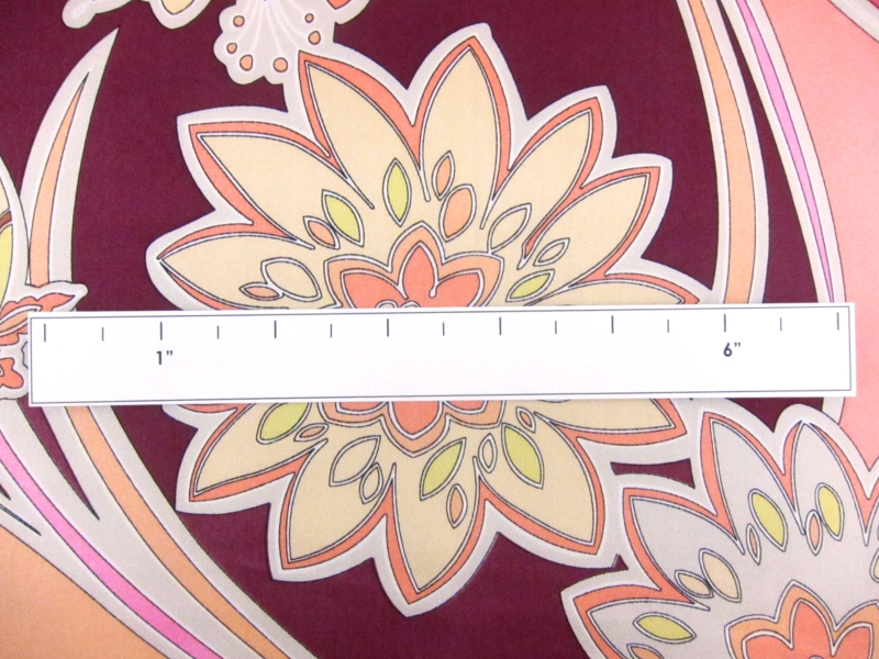 REDUCED Printed Silk Charmeuse1