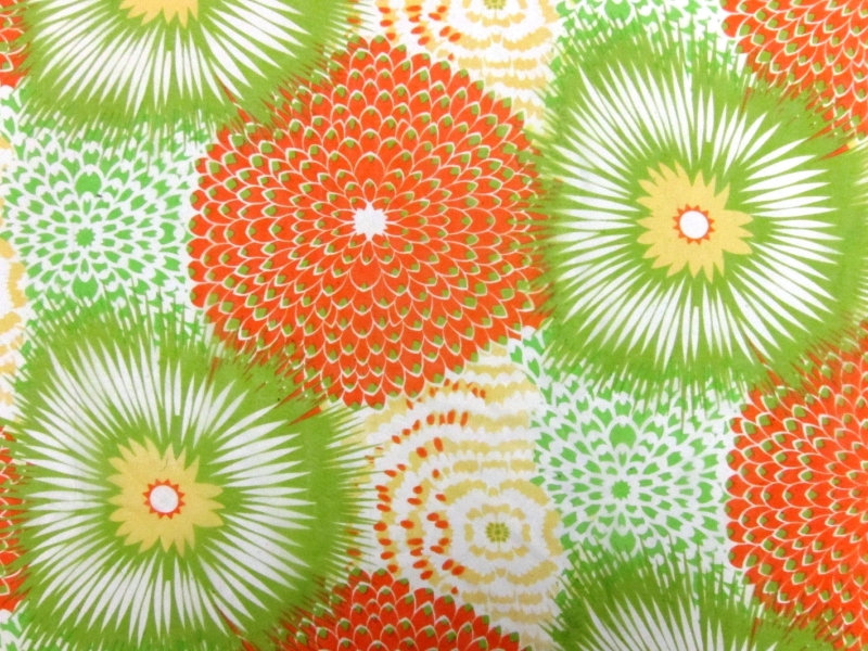 Printed Silk Chiffon0