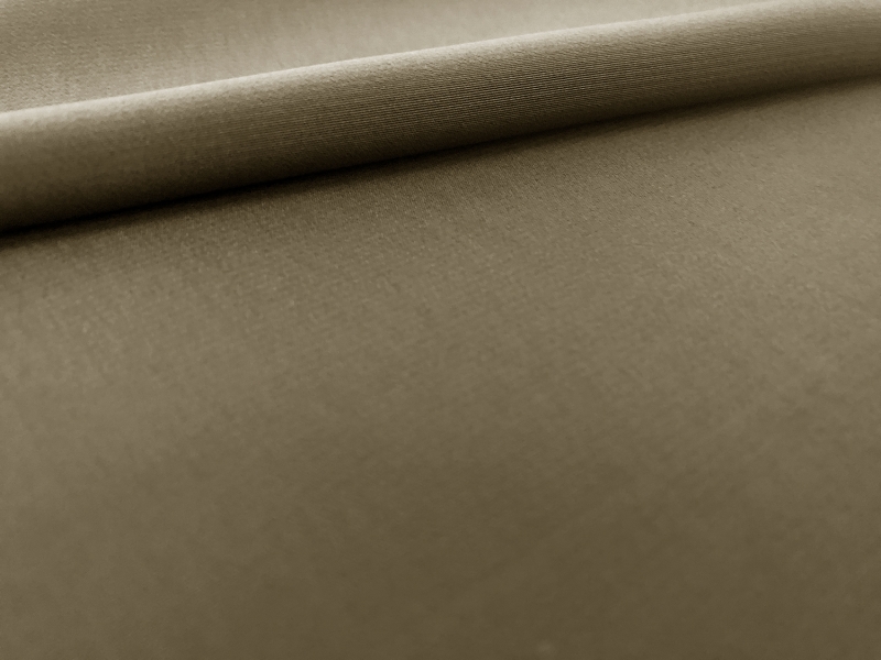 Polyester Powder Crepe De Chine in Olive Green0