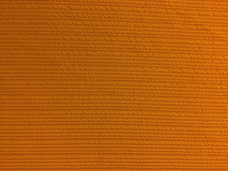 Polyester Spandex Novelty Knit in Burnt Orange0