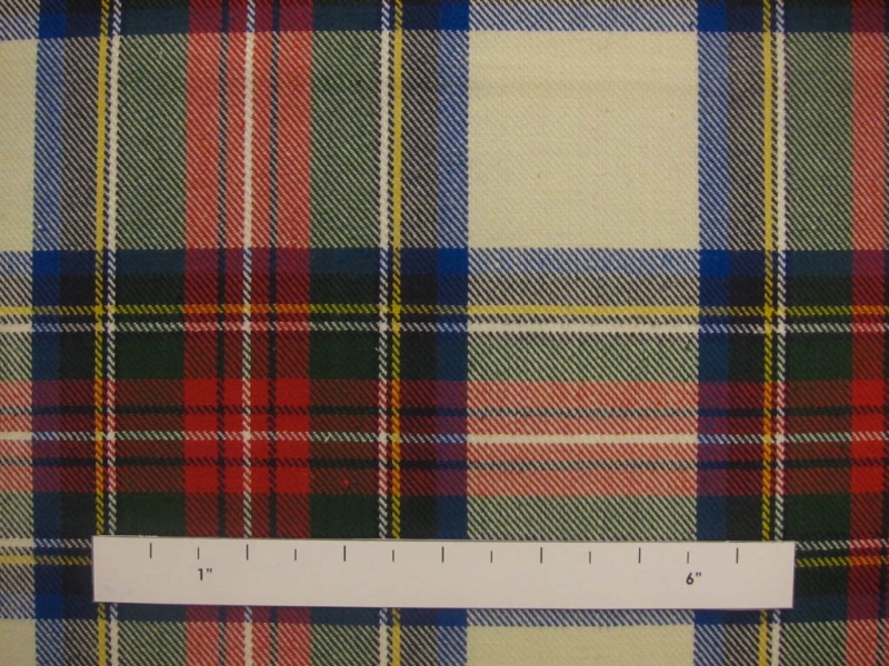 Heavy Woven Cotton Plaid1