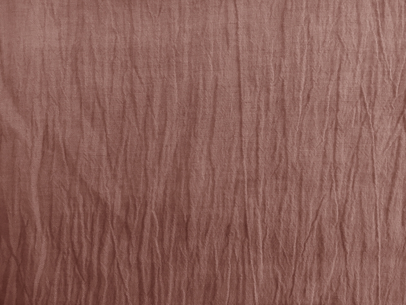 Crinkled Linen Gauze in Blush0