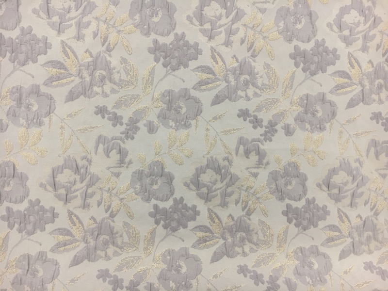 Metallic Brocade with Florals 0